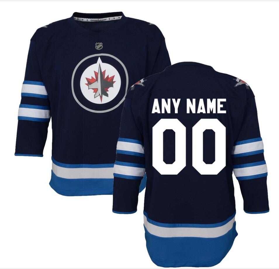 Youth Winnipeg Jets Custom Adidas NHL Jersey